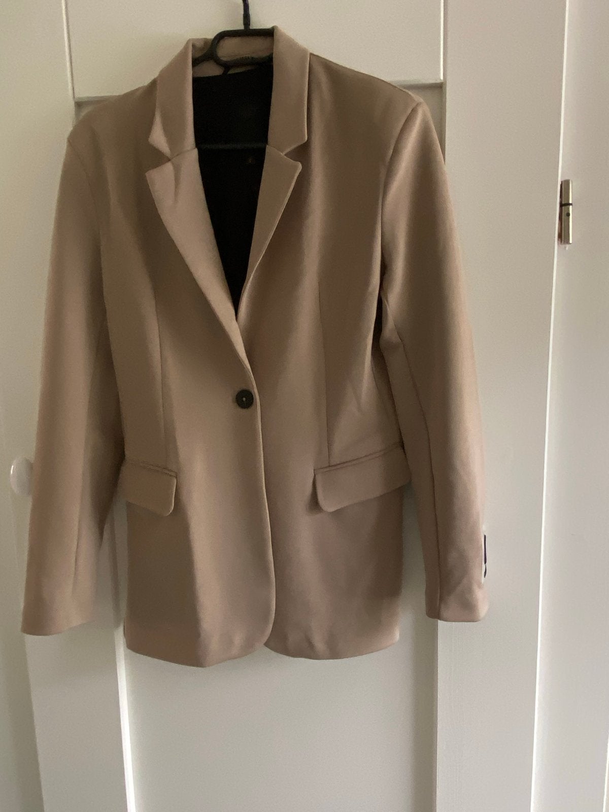 Goldbergh Metropolis Blazer en Broek Set - Maat S/XS, Beige, Ophalen of Verzenden, Zo goed als nieuw, Maat 36 (S)