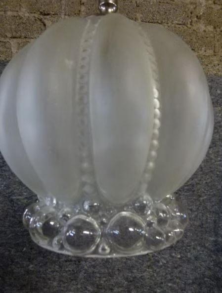 vintage hanglamp Helena Tynell 60er jaren, Ophalen, Zo goed als nieuw, Glas, Mid-century