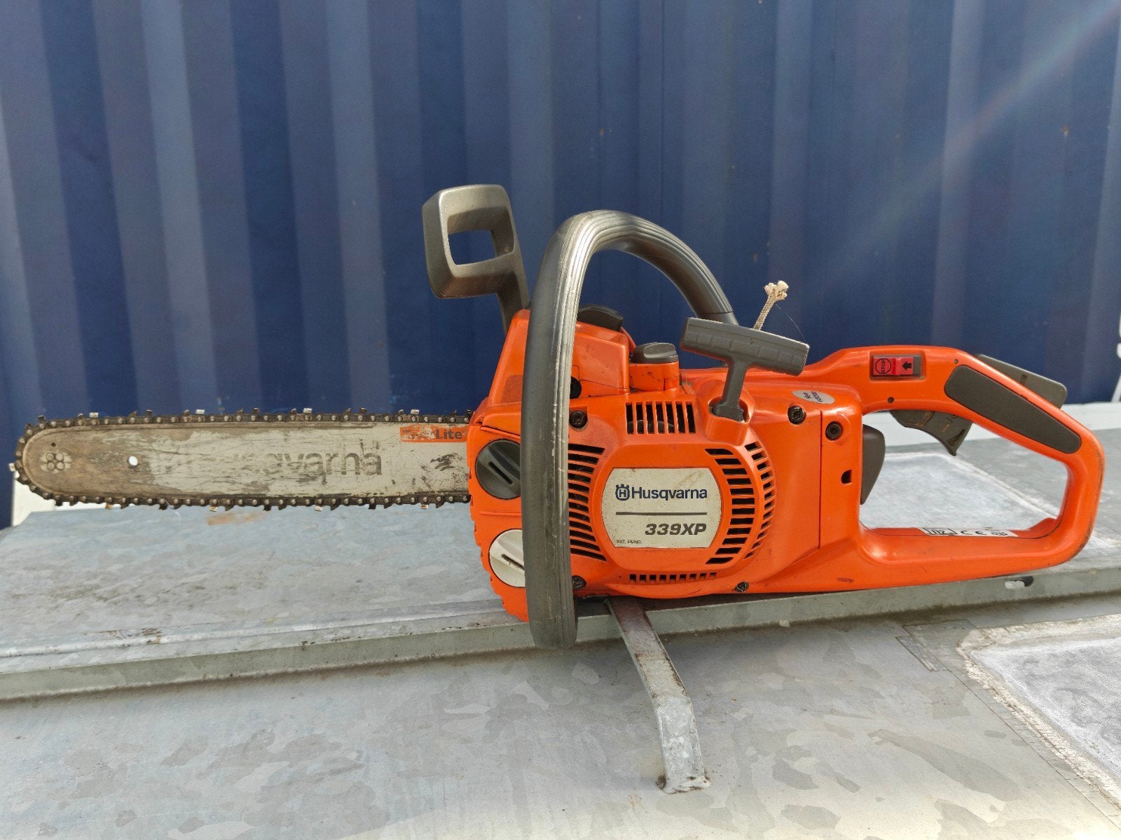 Husqvarna Kettingzaag 339 XP - Krachtige en Betrouwbare Zaag, Tuin en Terras, Ophalen of Verzenden, Gebruikt, Boomzaag, Husqvarna