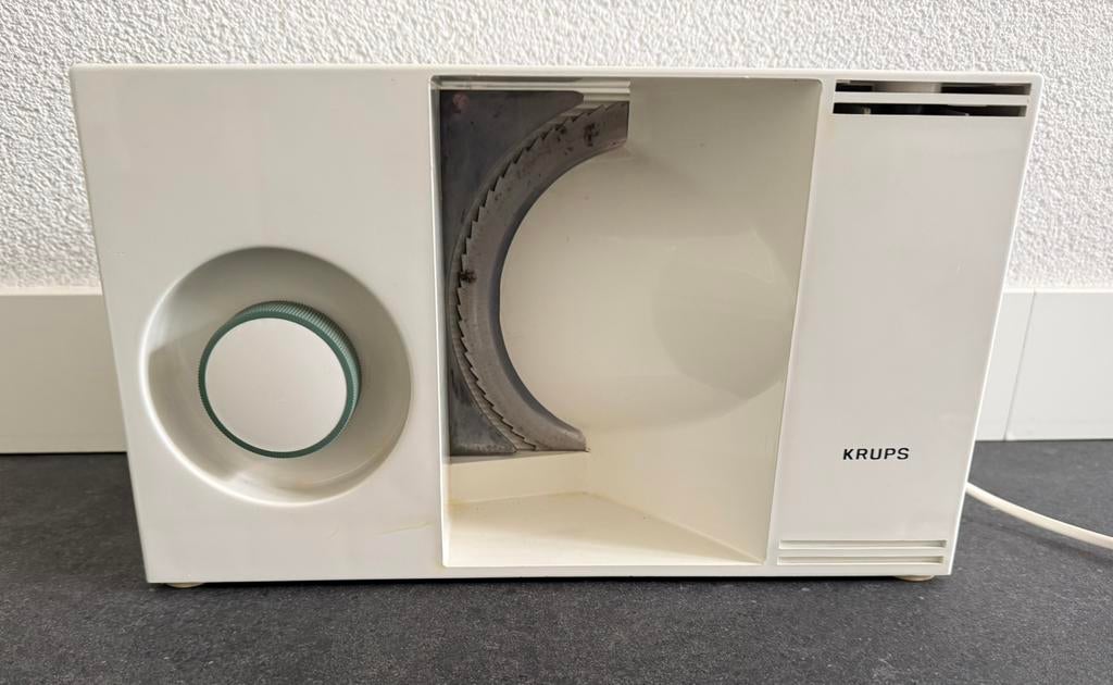 Mooie vintage snijmachine van Krups, Huis en Inrichting, Keuken | Keukenbenodigdheden, Ophalen of Verzenden, Gebruikt