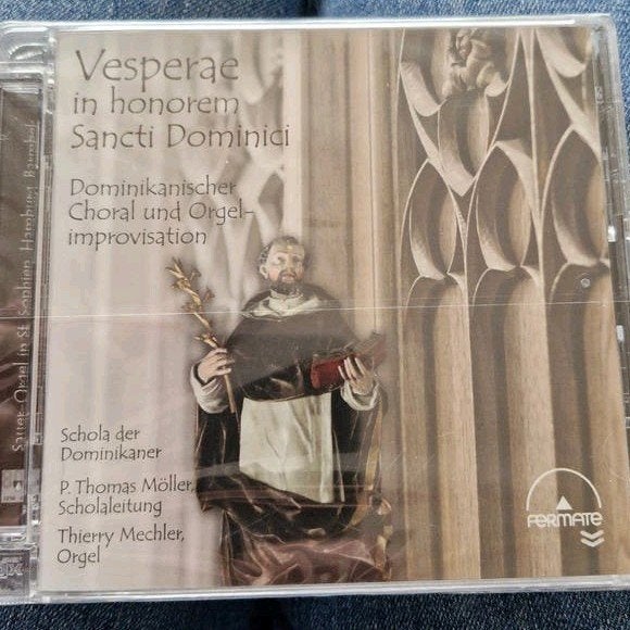 Orgel en Vesperae CD Thierry Mechler, Ophalen of Verzenden, Barok, Zo goed als nieuw, Overige typen
