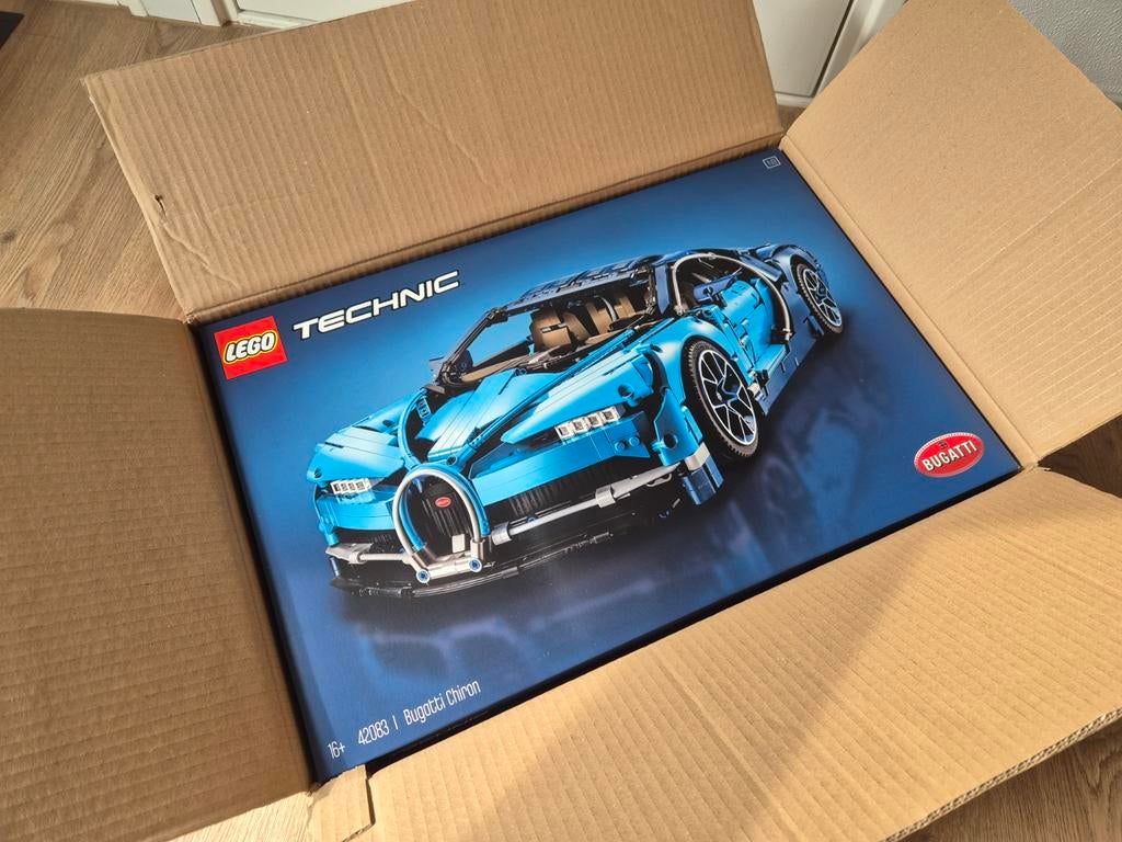 Lego 42083 technic Bugatti Chiron - Nieuw, Lego, Nieuw, Ophalen of Verzenden, Technic