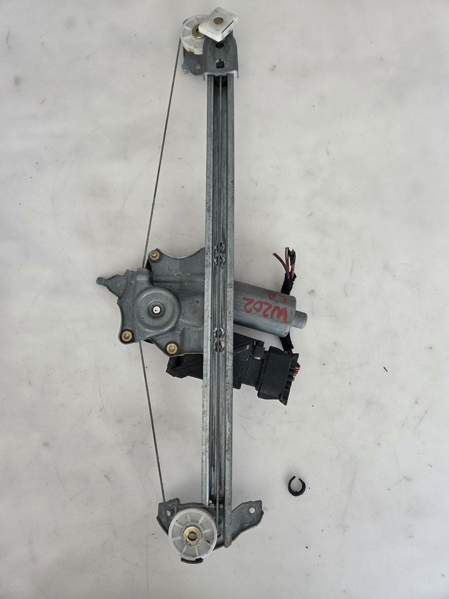 Raammechanisme met motor Linksachter Mercedes C-Klasse W202, Gebruikt, -, Ophalen of Verzenden, Mercedes