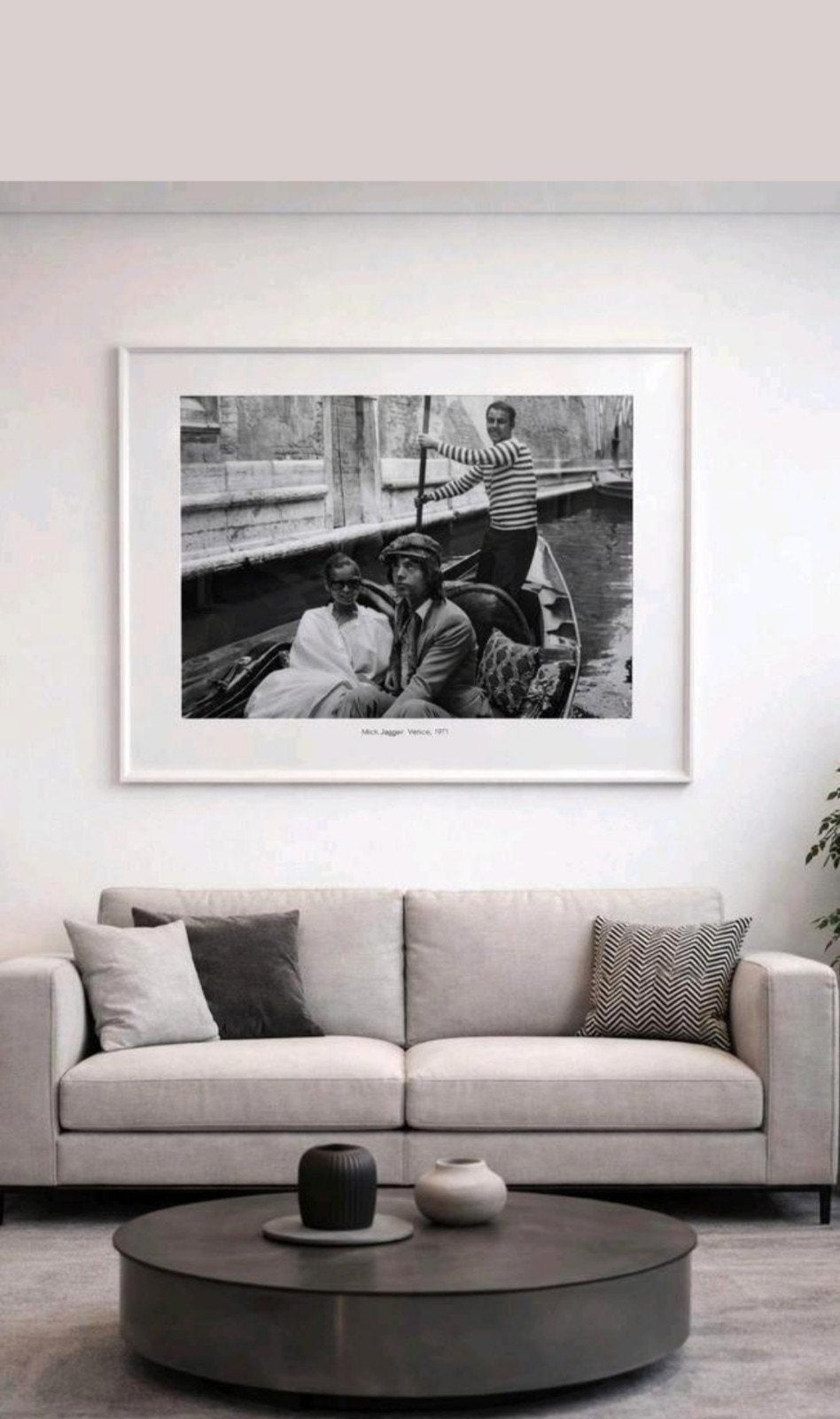 Mick Jagger, Venetië 1971 - Limited Edition Fine Art Foto, Antiek en Kunst, Ophalen