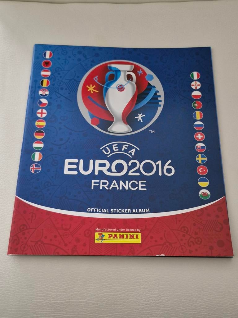 UEFA EURO 2016 Frankrijk Panini Sticker Album leeg, Ophalen of Verzenden