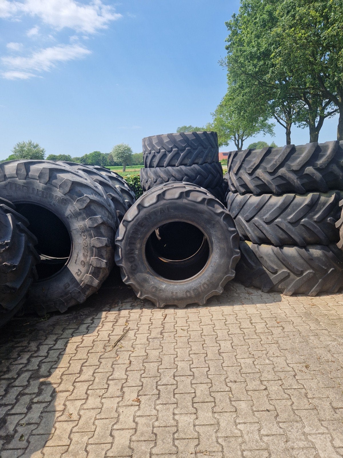 Gratis trekkerbanden tractorbanden, Ophalen of Verzenden, Nieuw