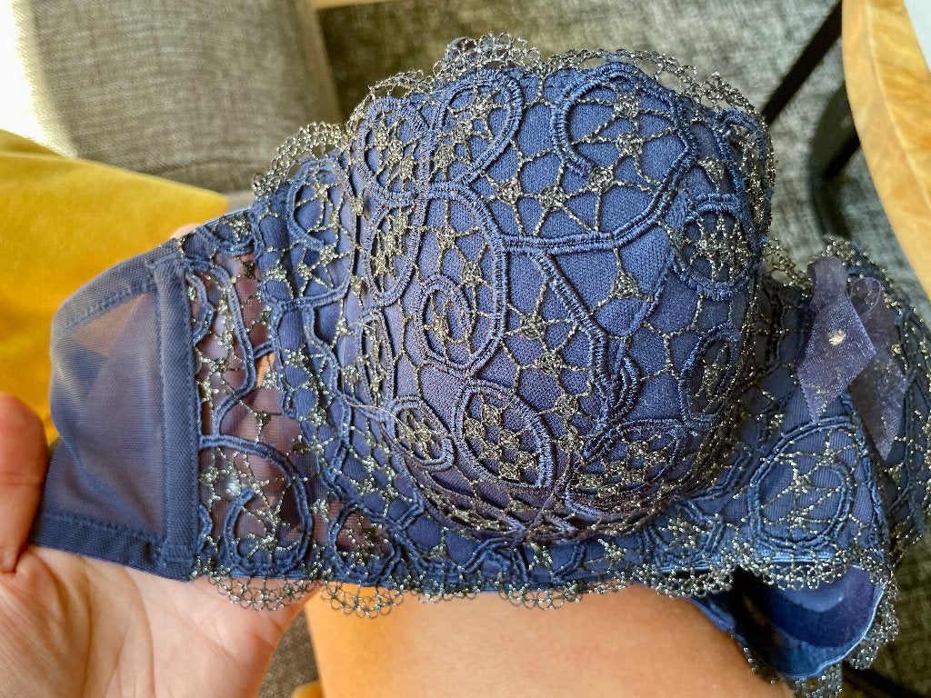 Hunkemöller BH 70B (zgan), Hunkemöller, Ophalen of Verzenden, Blauw, BH