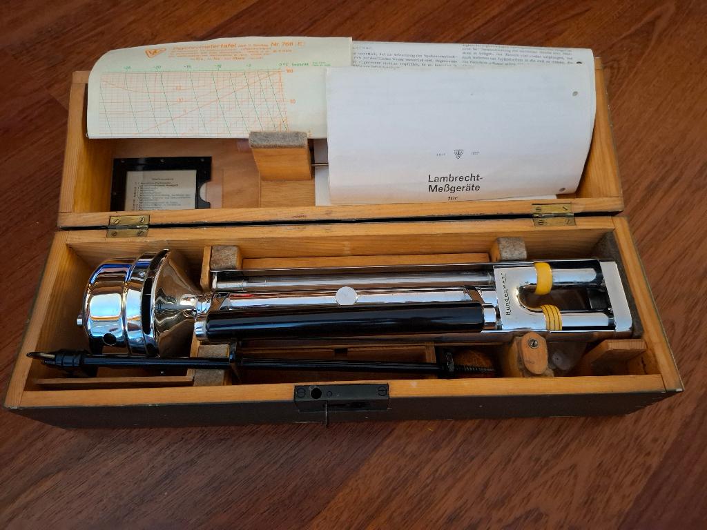 Psychrometer Lambrecht van Duitse leger, Ophalen of Verzenden