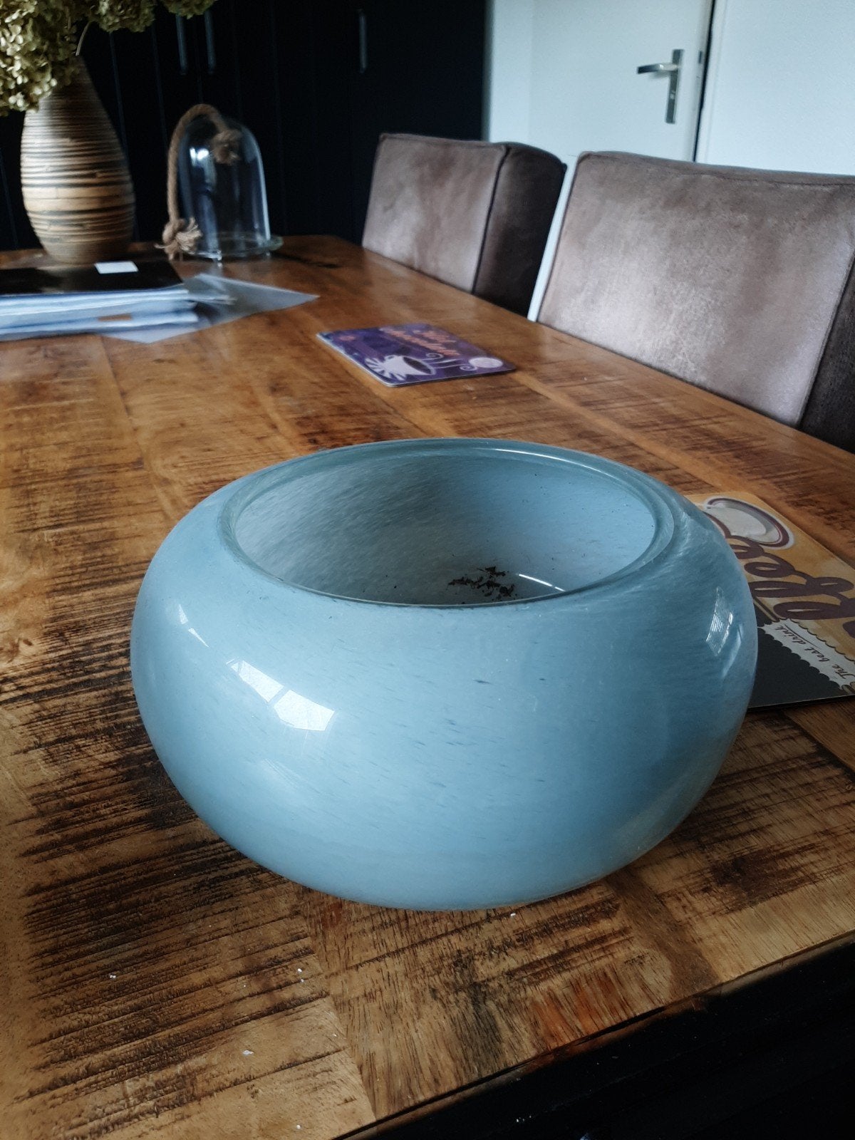 mooie bloempot h 12 ds 24 cm en meer 4,95 pst, Ophalen, Overige materialen, Rond, Binnen
