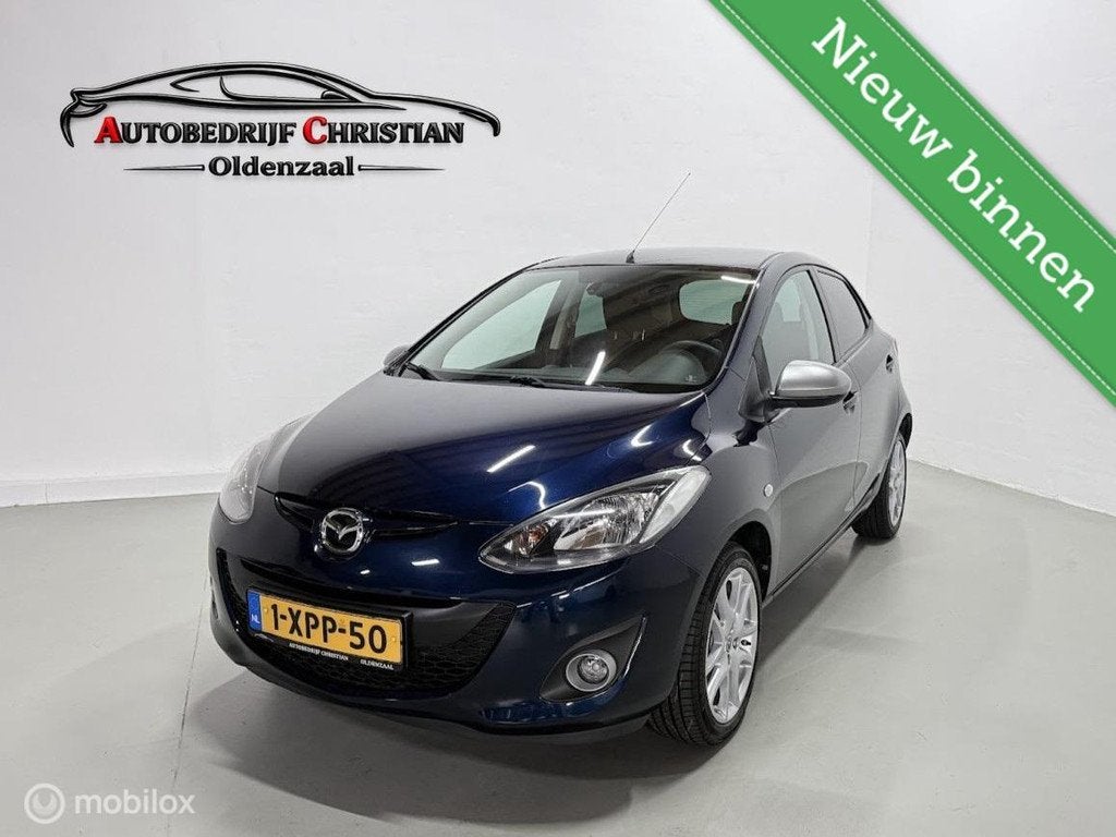 Mazda 2 1.3 Silver Edition | NAVI | BLUETOOTH | PARK.SENS, Auto's, Mazda, Bedrijf, Te koop, ABS, Airbags, Airconditioning, Alarm