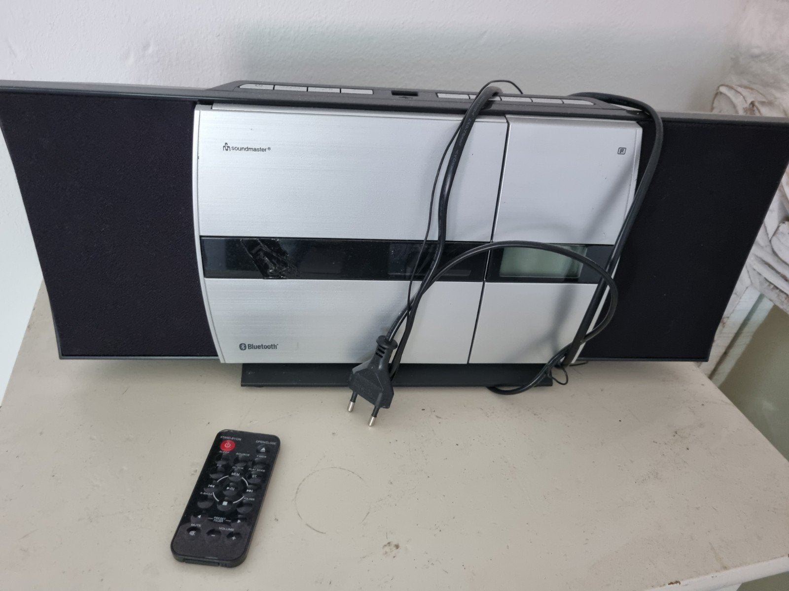 Soundmaster Microset met Bluetooth, CD, Radio en USB, Ophalen