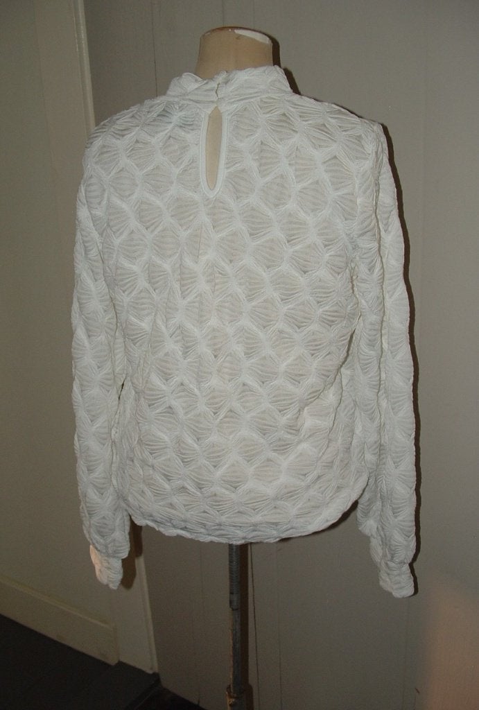 MSCH Copenhagen maleca ls bright white top maat S, Msch Copenhagen, Wit, Ophalen of Verzenden, Zo goed als nieuw