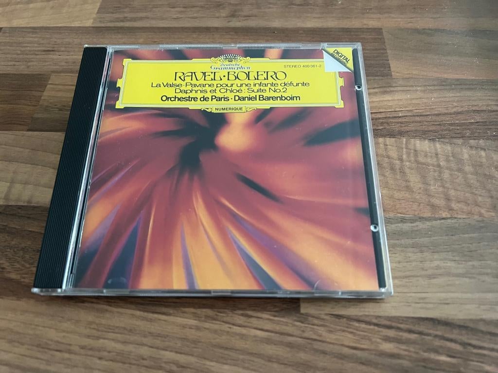 Ravel - Boléro, La Valse, Daphnis (Barenboim, Orch.de Paris), Met libretto, Ophalen of Verzenden, Zo goed als nieuw, Romantiek