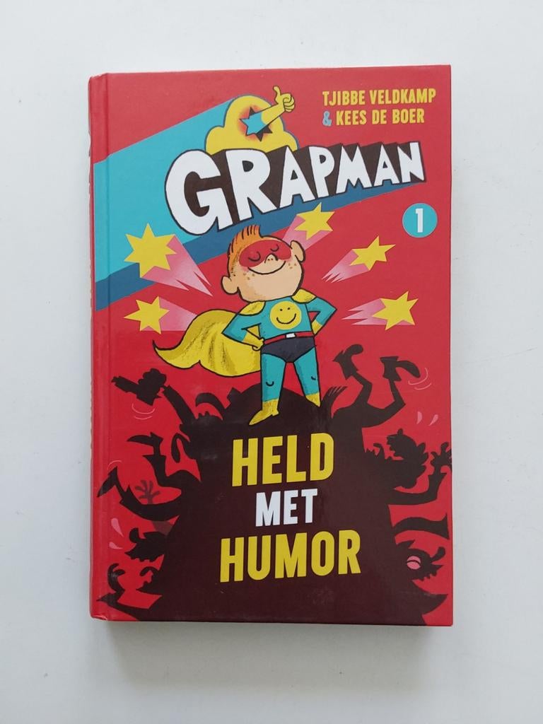 Grapman 1 - Held Met Humor /Tjibbe Veldkamp & Kees de Boer🆕, Boeken, Fictie algemeen, Tjibbe Veldkamp & Kees de Boer, Nieuw, Ophalen of Verzenden