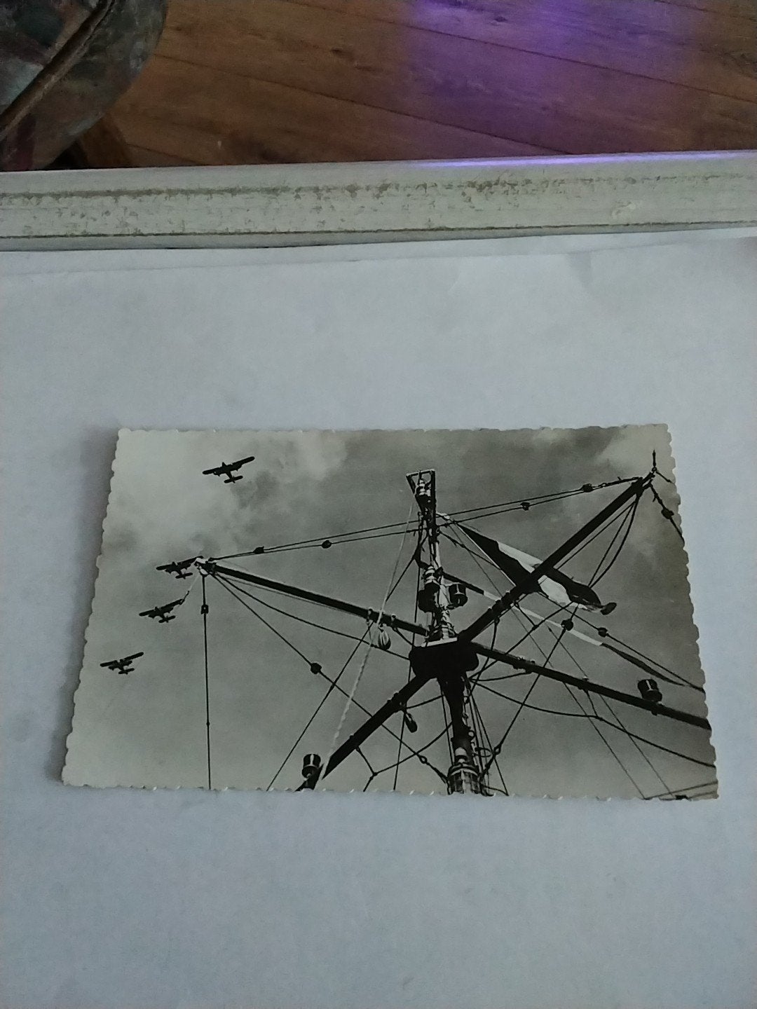 Oude Franse Marine Vliegtuig Ansichtkaart - Zeldzaam, Ophalen of Verzenden, Voor 1920, Ongelopen