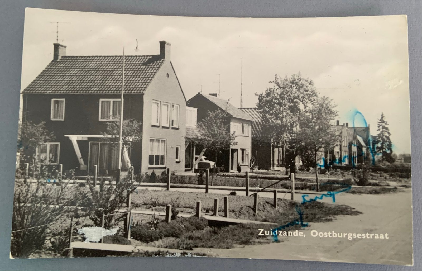 Zuidzande, Oostburgsestraat, Verzenden, 1940 tot 1960, Gelopen, Zeeland
