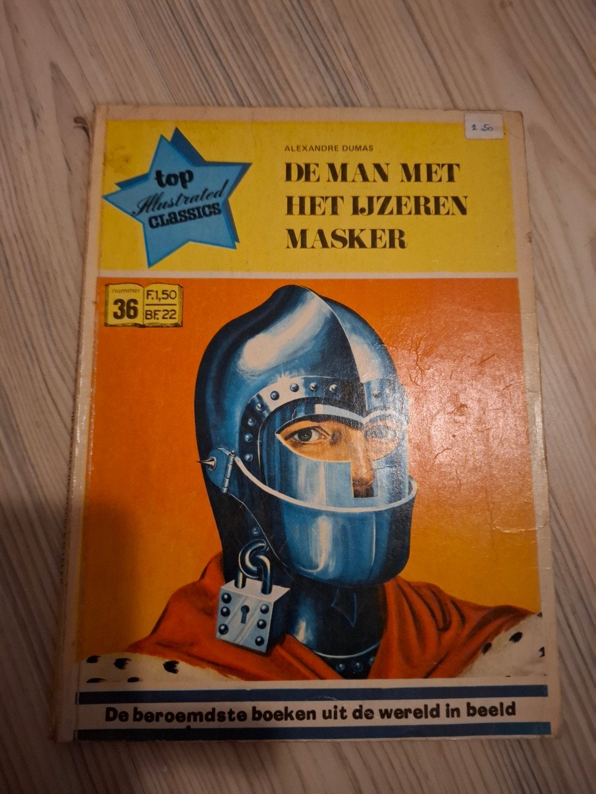 Top Illustrated Classics: De Man met het IJzeren Masker, Ophalen of Verzenden, Gelezen, Alexandre Dumas