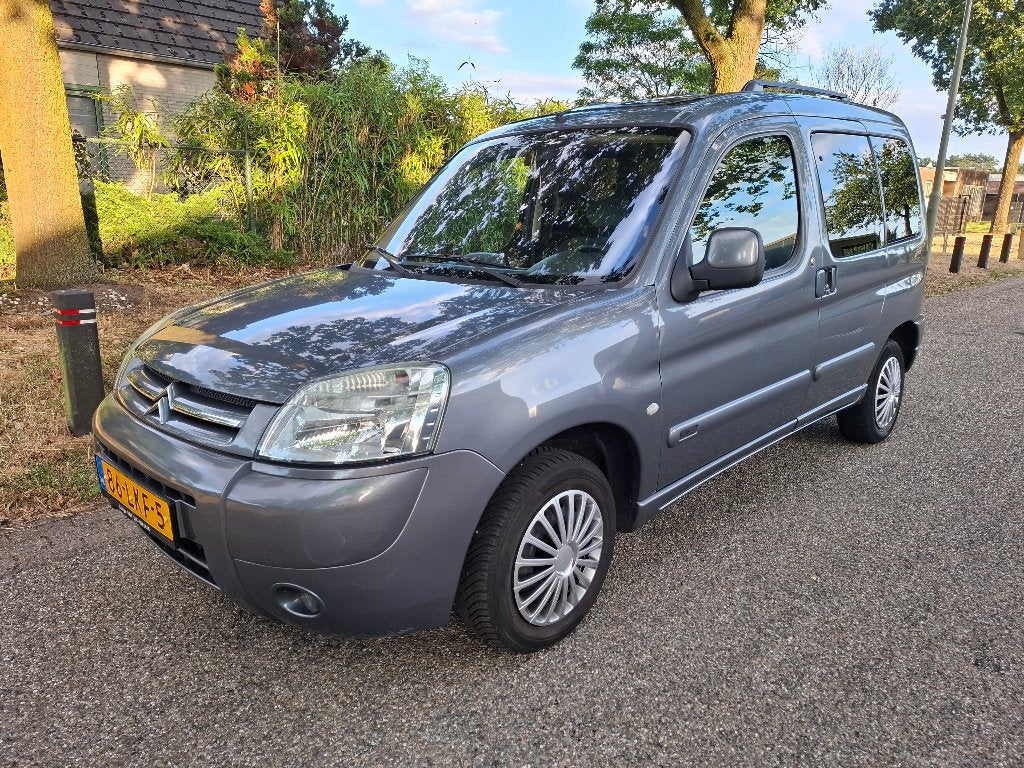 Citroën Berlingo 1.4 I 2005 Grijs Airco Modutop 5p, Metallic lak, 4 cilinders, Handgeschakeld, Grijs