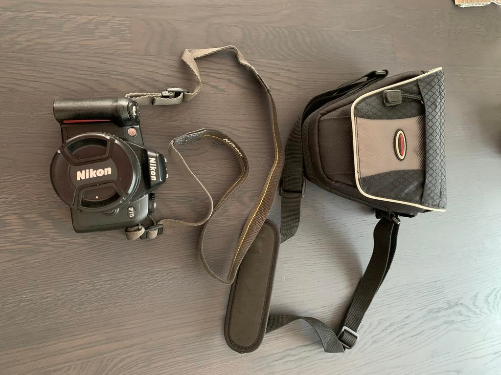 Nikon analoge camera AF Nikkor 28-80 mm met tasje, Ophalen, Gebruikt, Spiegelreflex, Nikon