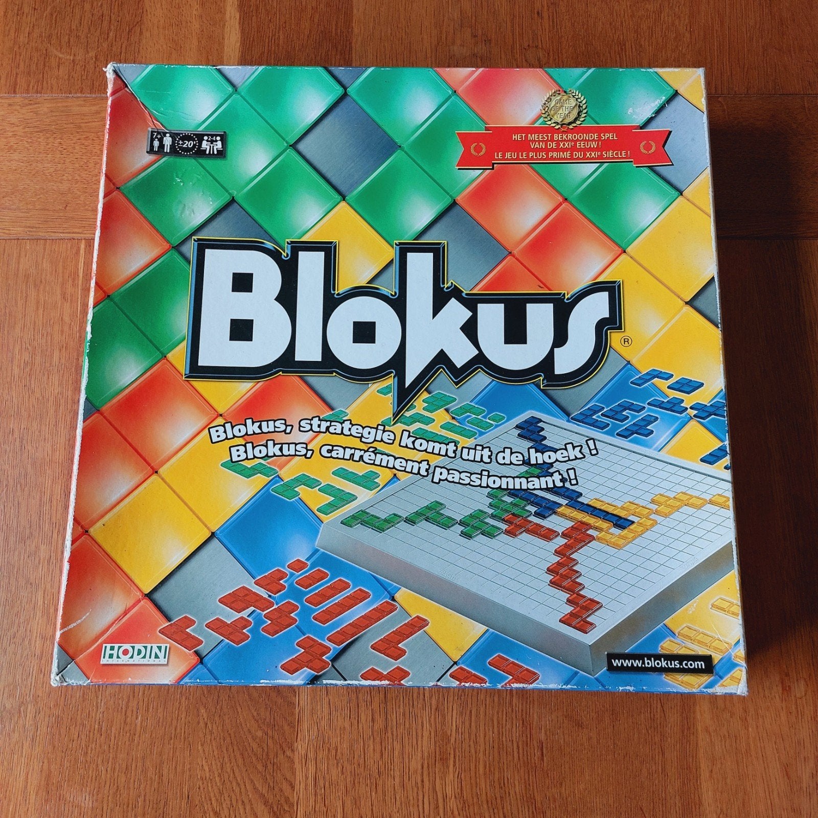 Blokus bordspel - Compleet en in goede staat, Drie of vier spelers, Ophalen of Verzenden, Gebruikt