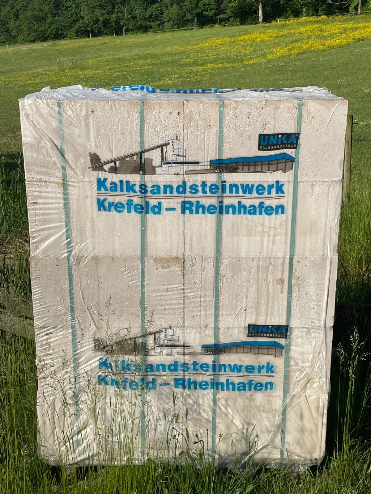 Kalkzandsteen blokken, Ophalen, Zo goed als nieuw, Kalkzandstenen