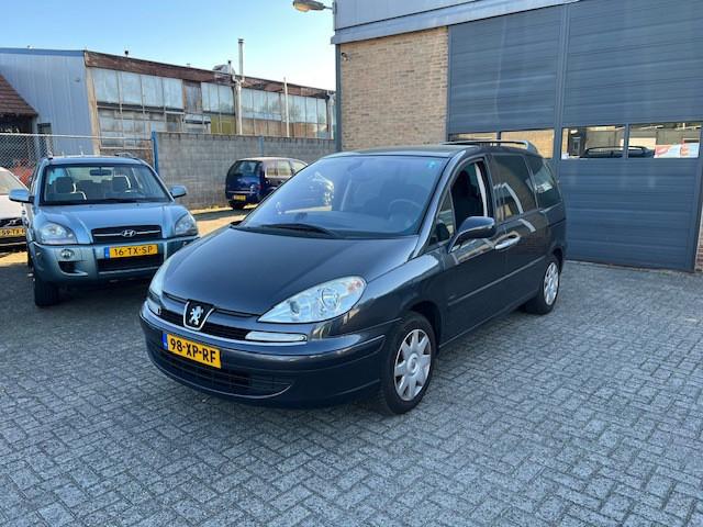 Peugeot 807 2.0 Norwest_Netjes + Dealer onderhouden, Auto's, Peugeot, Zwart, 4 cilinders, 1634 kg, Leder en Stof