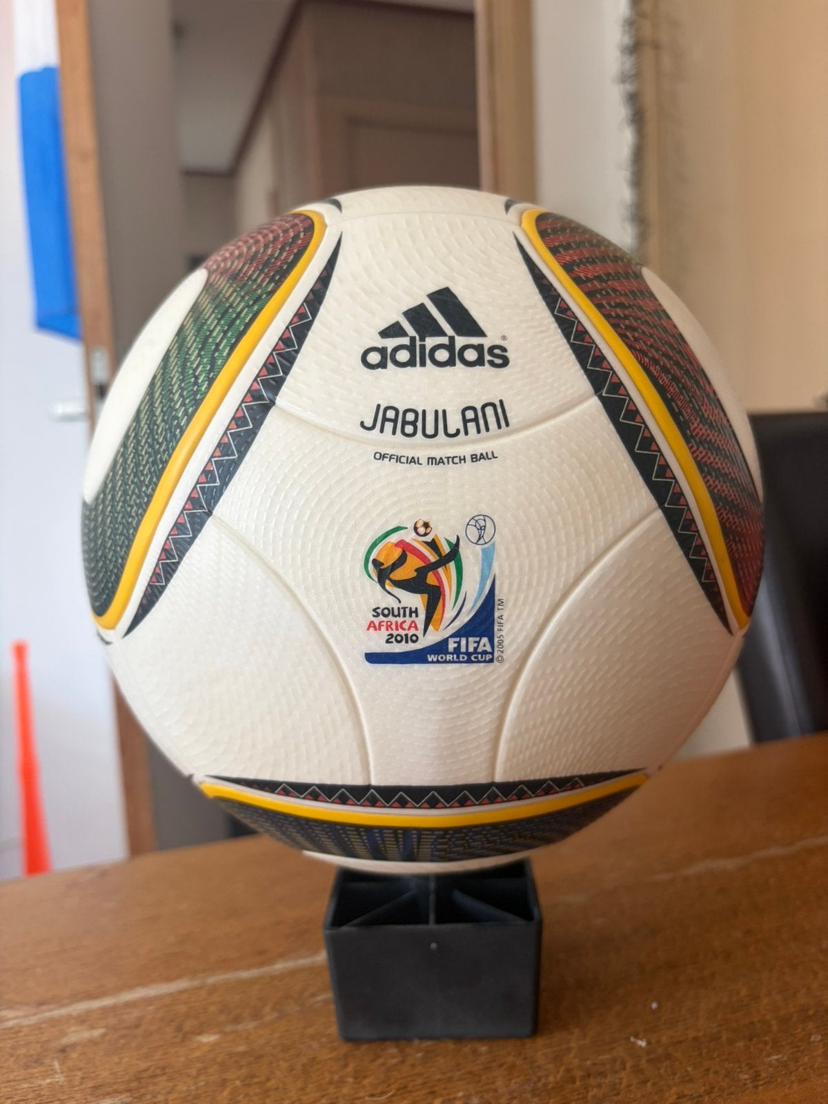 Jabulani Official Matchball WK 2010, Sport en Fitness, Voetbal, Maat XL, Ophalen, Zo goed als nieuw, Bal