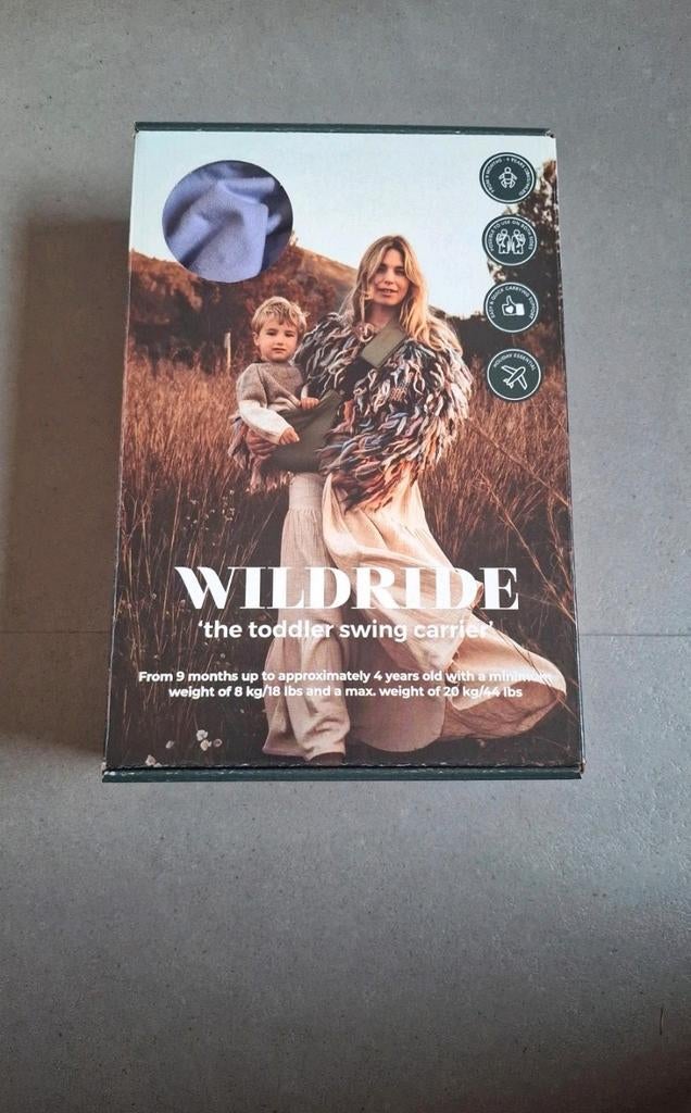 Wildride draagzak - The Toddler Swing Carrier, Overige merken, Zij, Ophalen of Verzenden, Zo goed als nieuw