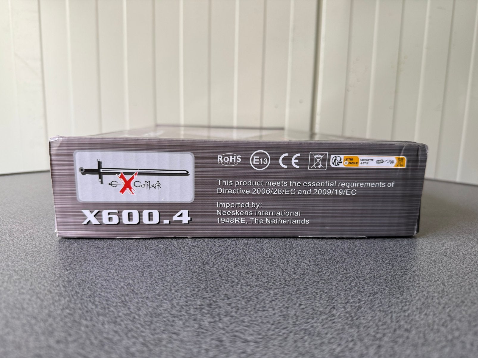 Excalibur X600.4 - Autoversterker - 4-Kanaals - 2400W Piek, Ophalen of Verzenden, Zo goed als nieuw
