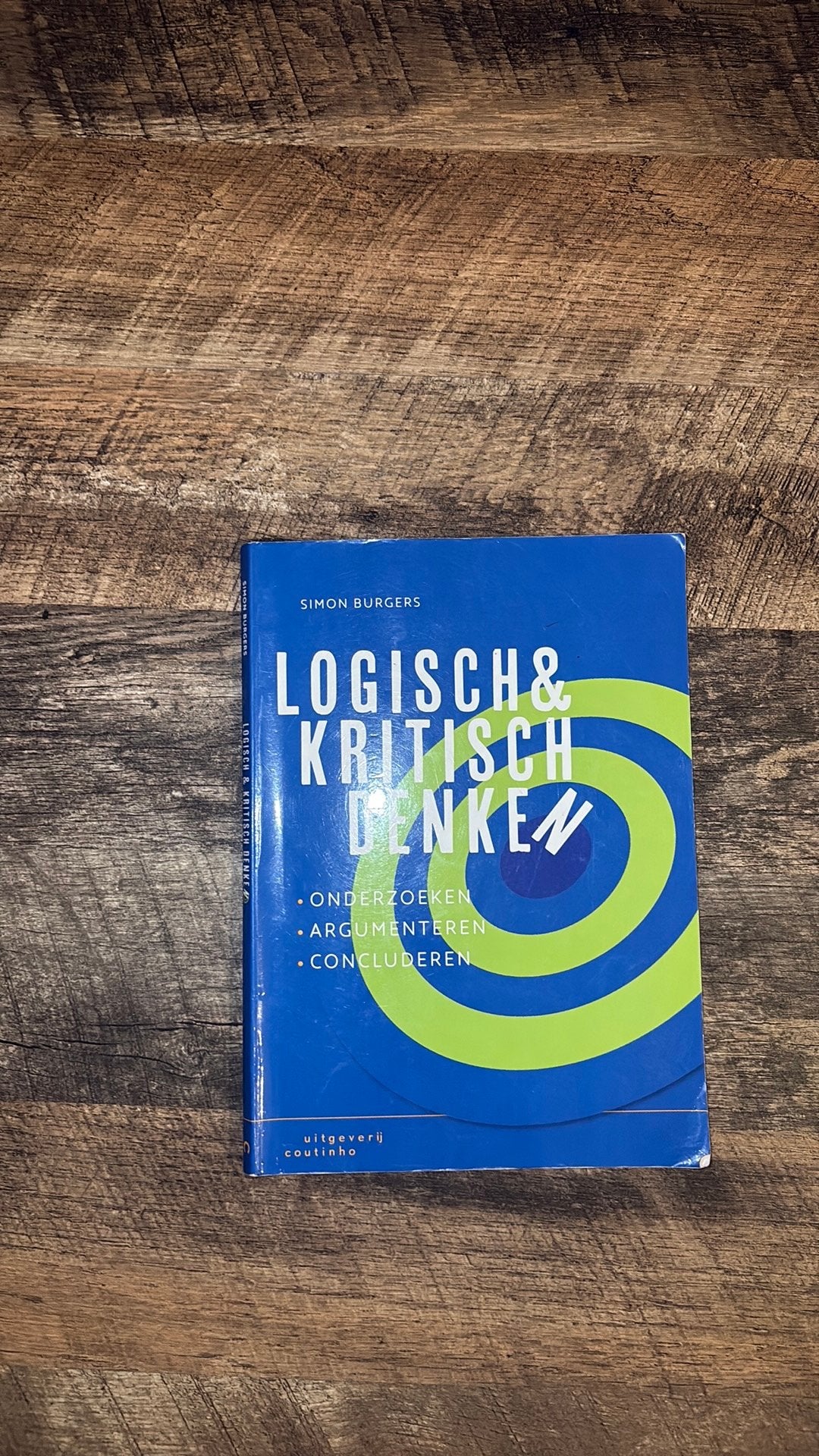 Simon Burgers - Logisch en kritisch denken, Simon Burgers, Sociale wetenschap, Ophalen of Verzenden, Zo goed als nieuw