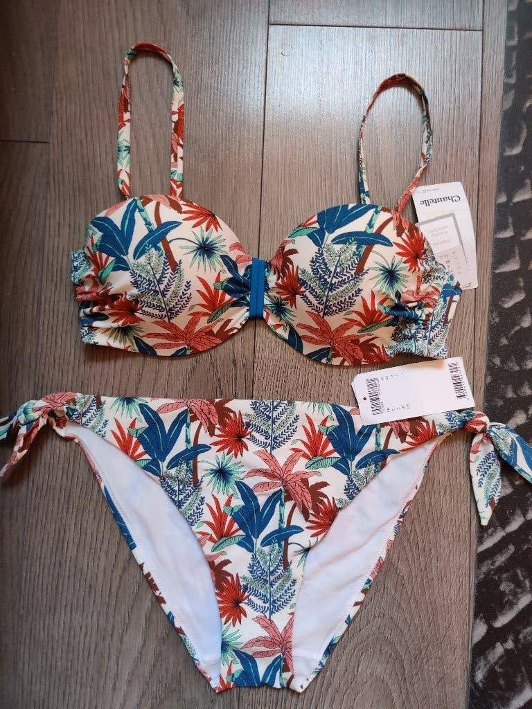chantelle nieuwe bikini maat 42 met top 80 B twv 110 euro, Ophalen of Verzenden, Nieuw, Overige kleuren, Bikini