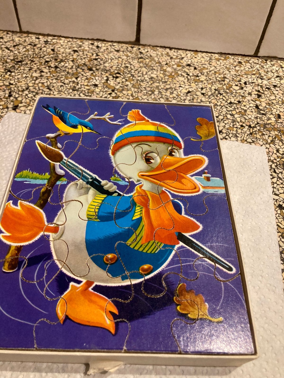 Leuke houten puzzel, Ophalen of Verzenden