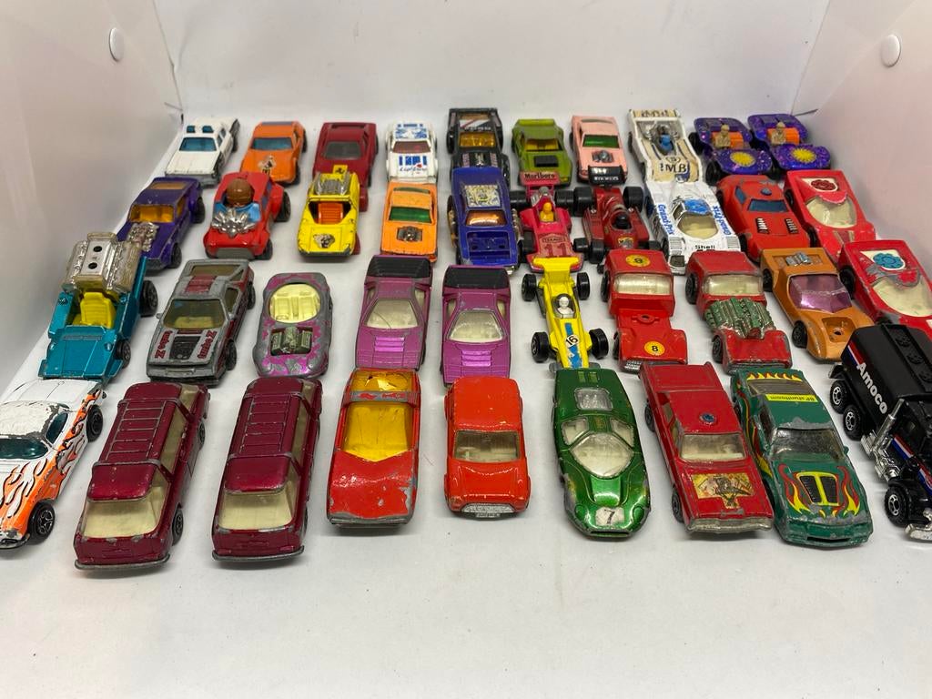 40 Vintage Matchbox Auto's - Diverse Modellen, Gebruikt, Mattel, Inc., 333 Continental Blvd, El Segundo, CA 90245, USA., Website/Support: service.mattel.com