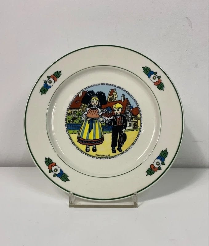 Villeroy & Boch Bord – Hansi d’Alsace Collectie, Gebruikt, Steen/keramiek, Ophalen of Verzenden, Wandbord of Wandpaneel