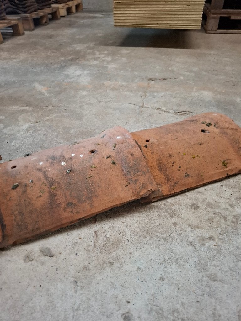 oud hollandse nokvorsten, Doe-het-zelf en Verbouw, Dakpannen en Dakbedekking, Ophalen, Gebruikt, Steen of Klei, 15 m² of meer