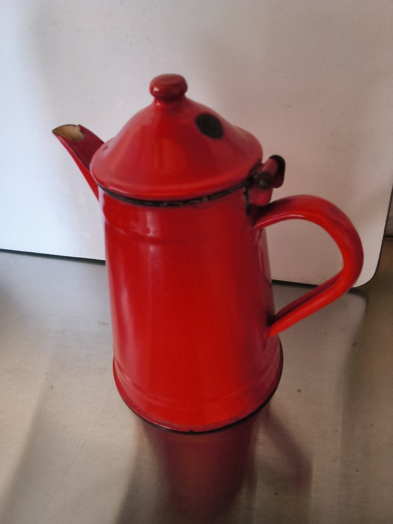 Emaille koffiekan, Antiek en Kunst, Antiek | Emaille, Ophalen of Verzenden