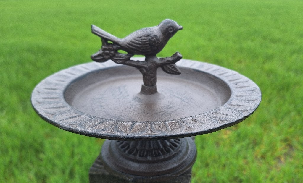 vogelbadje / voederplaats gietijzer, Verzenden, Nieuw