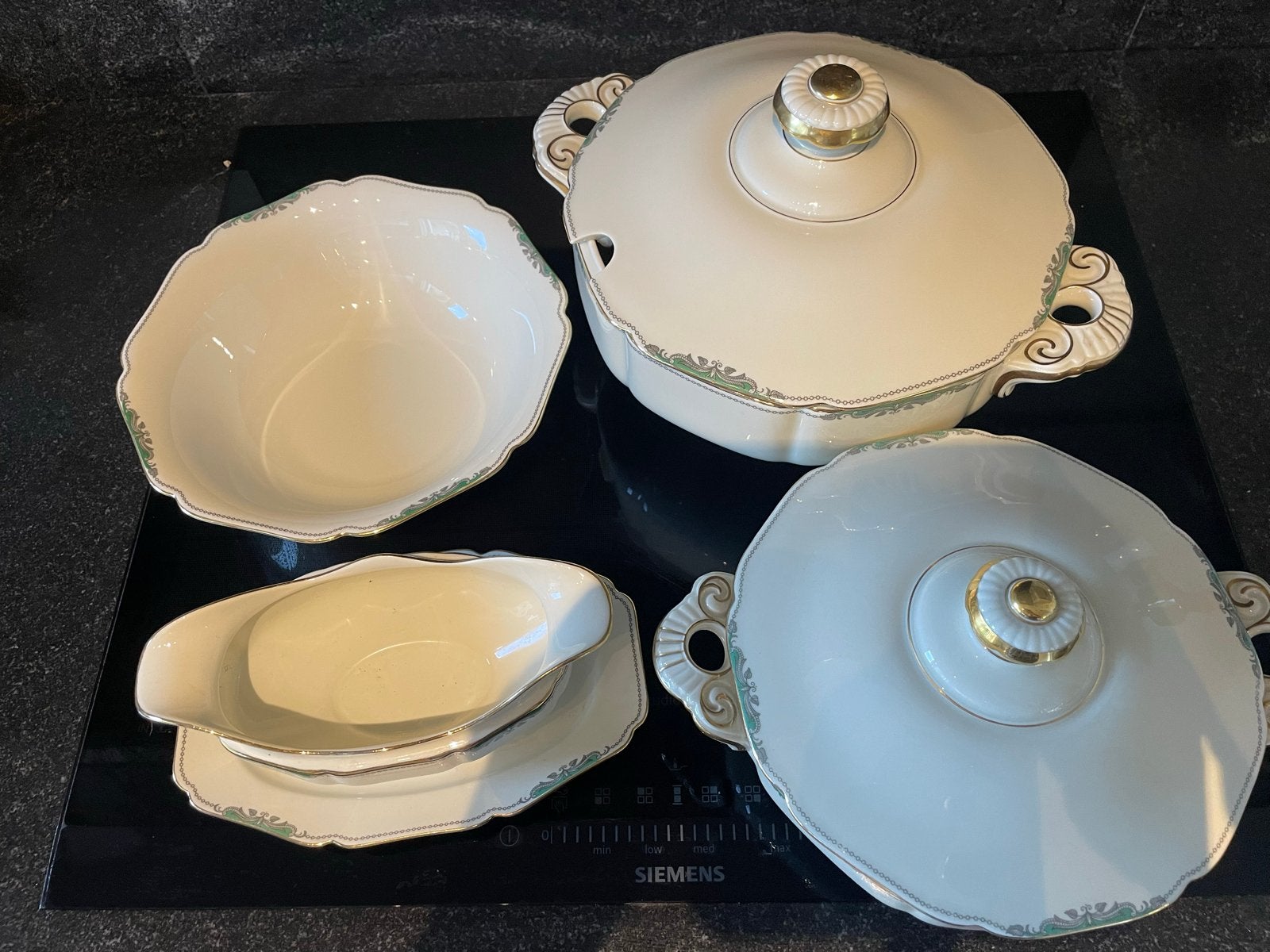 Servies Heinrich Ivory Body Suprème  - 24 delig, Ophalen, Overige merken, Klassiek, Zo goed als nieuw