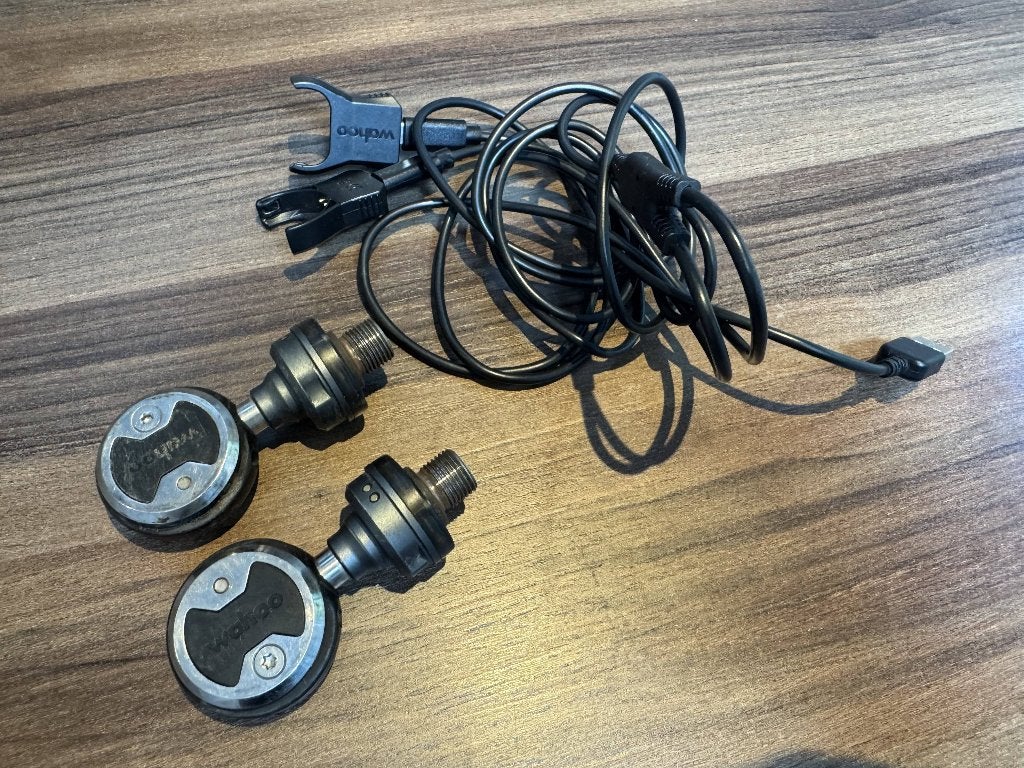 Wahoo Speedplay Powrlink Zero Powermeter pedalen dubbelz, Fietsen en Brommers, Fietsonderdelen, Crankstel of Pedalen, Gebruikt