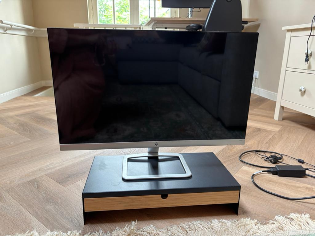HP 27fw 27-inch monitor, Ophalen, Zo goed als nieuw, 60 Hz of minder, IPS
