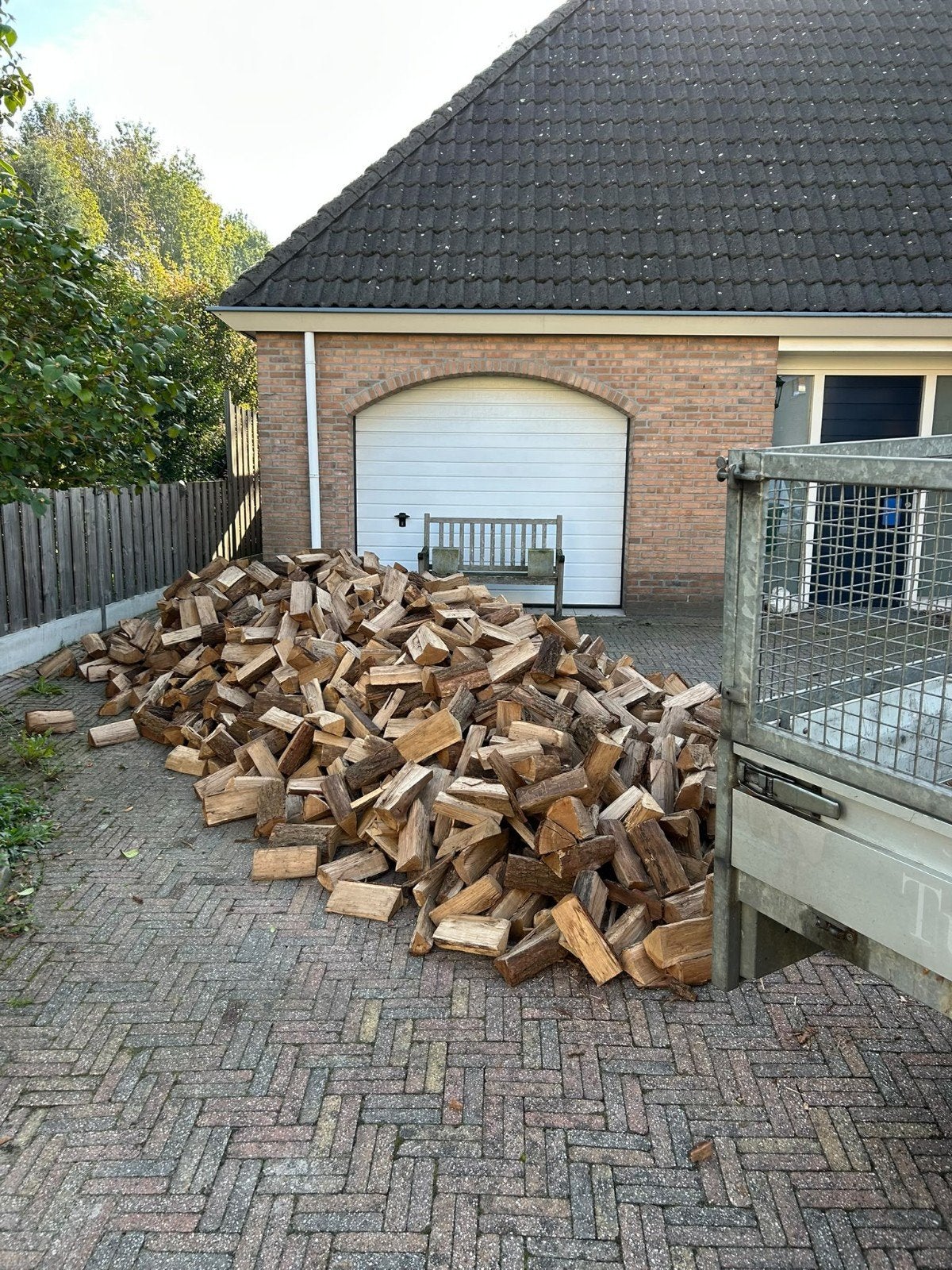 Stookmix Haardhout Stookhout brandhout, Minder dan 3 m³, Ophalen of Verzenden, Eikenhout, Blokken
