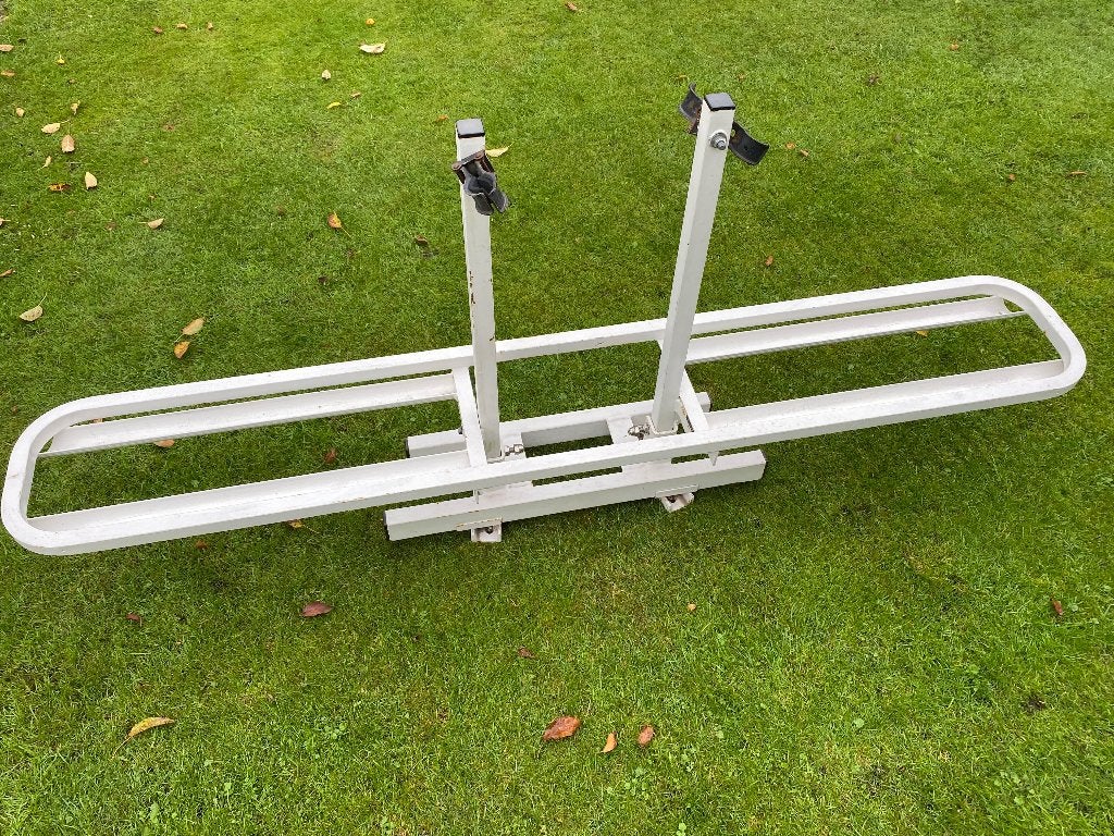 Fietsendrager voor caravan-dissel, Ophalen, Gebruikt, Fietsendrager-accessoire, Brede banden