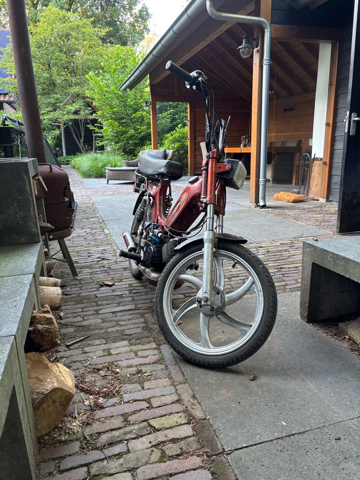 Tomos Standard brommer - Goed onderhouden, Fietsen en Brommers, Brommers | Tomos, Ophalen, Gebruikt, Maximaal 45 km/u, Standard
