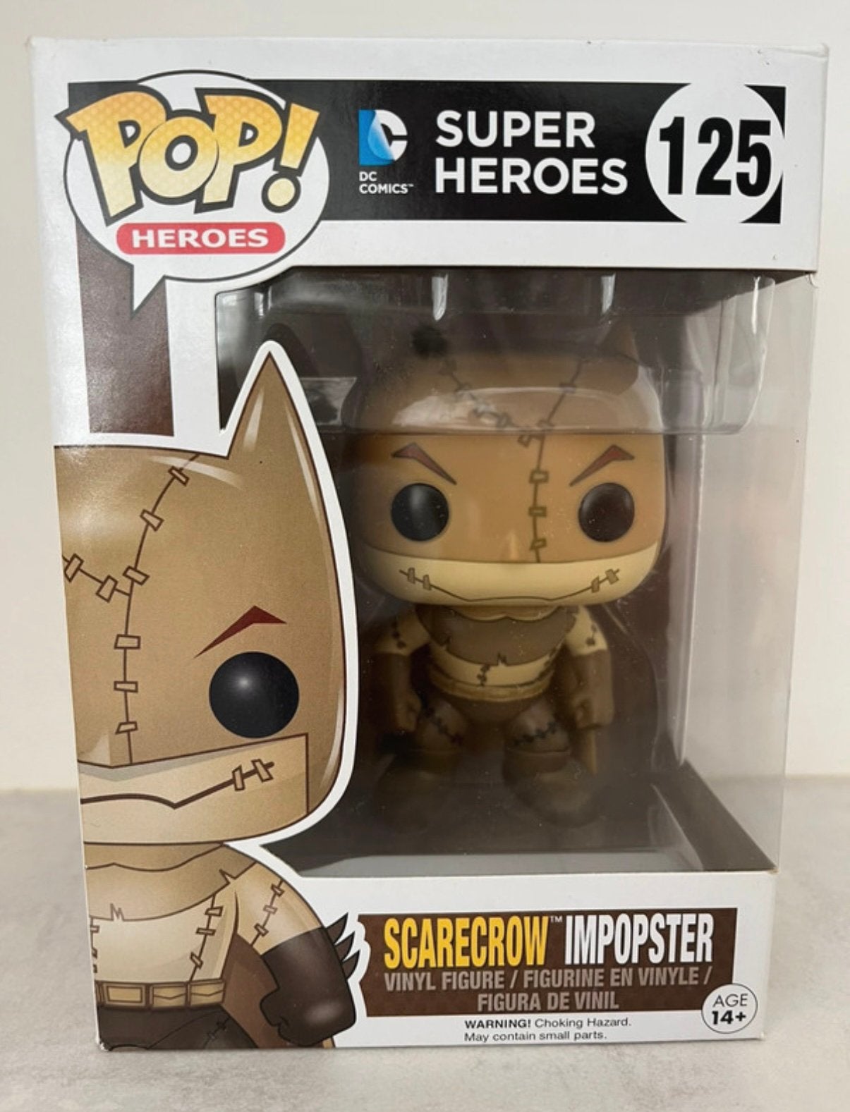 Funko Pop! Scarecrow Impopster #125 – DC Batman, Ophalen of Verzenden, Nieuw