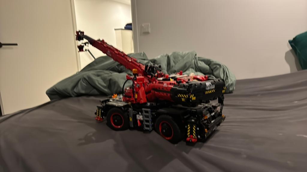 Lego hijs kraan, Ophalen