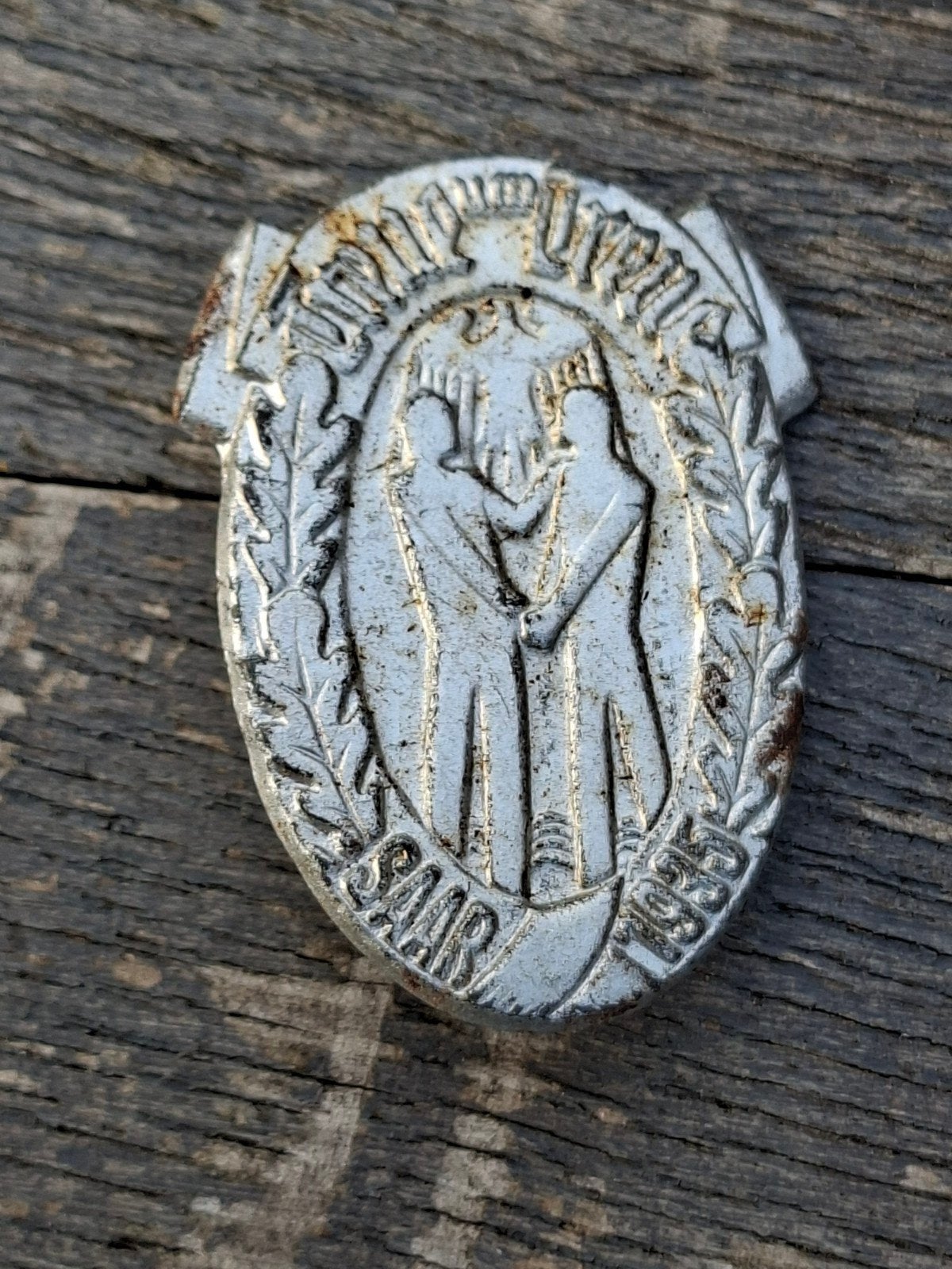 Die Saar tinnie pin, Verzamelen, Ophalen of Verzenden, Overige soorten, Duitsland, Embleem of Badge