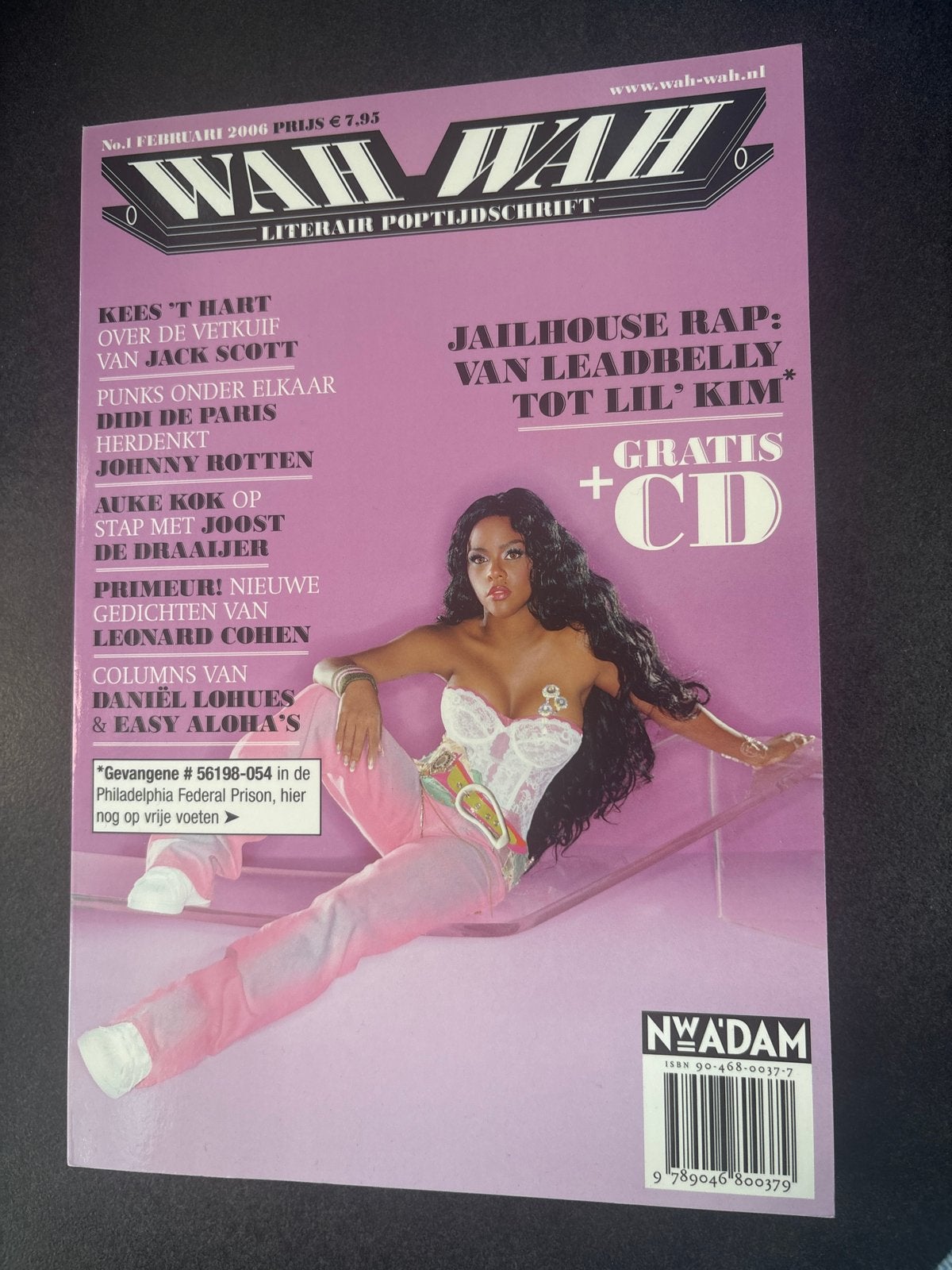 Wah-Wah Literair Poptijdschrift - Februari 2006 + CD, Ophalen of Verzenden, Zo goed als nieuw, Nederland