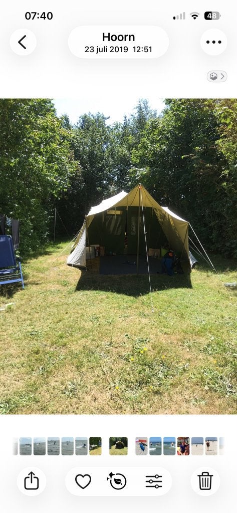 De waard tent, Ophalen, Gebruikt, Tot en met 4