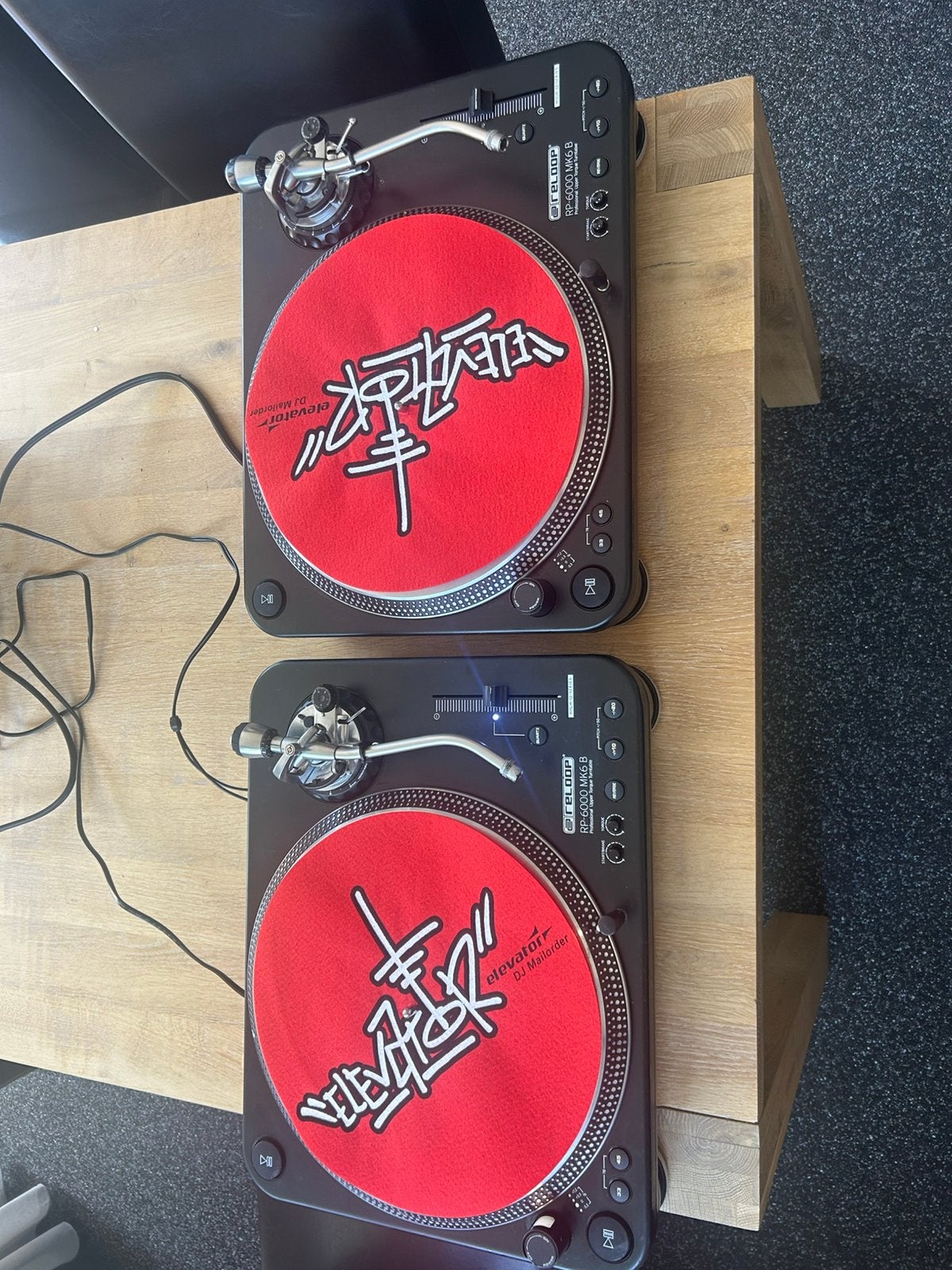 Reloop rp6000 platenspelers set van twee, Ophalen, Zo goed als nieuw, Overige merken