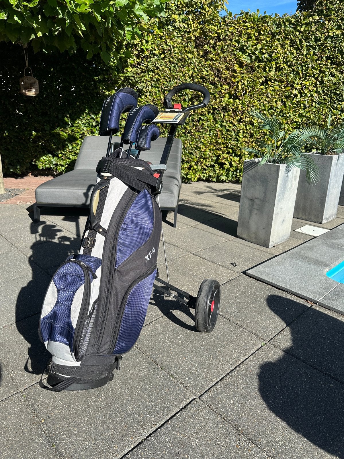 Tour Eagle Golfset met Driver, Houten, IJzers & Kar
